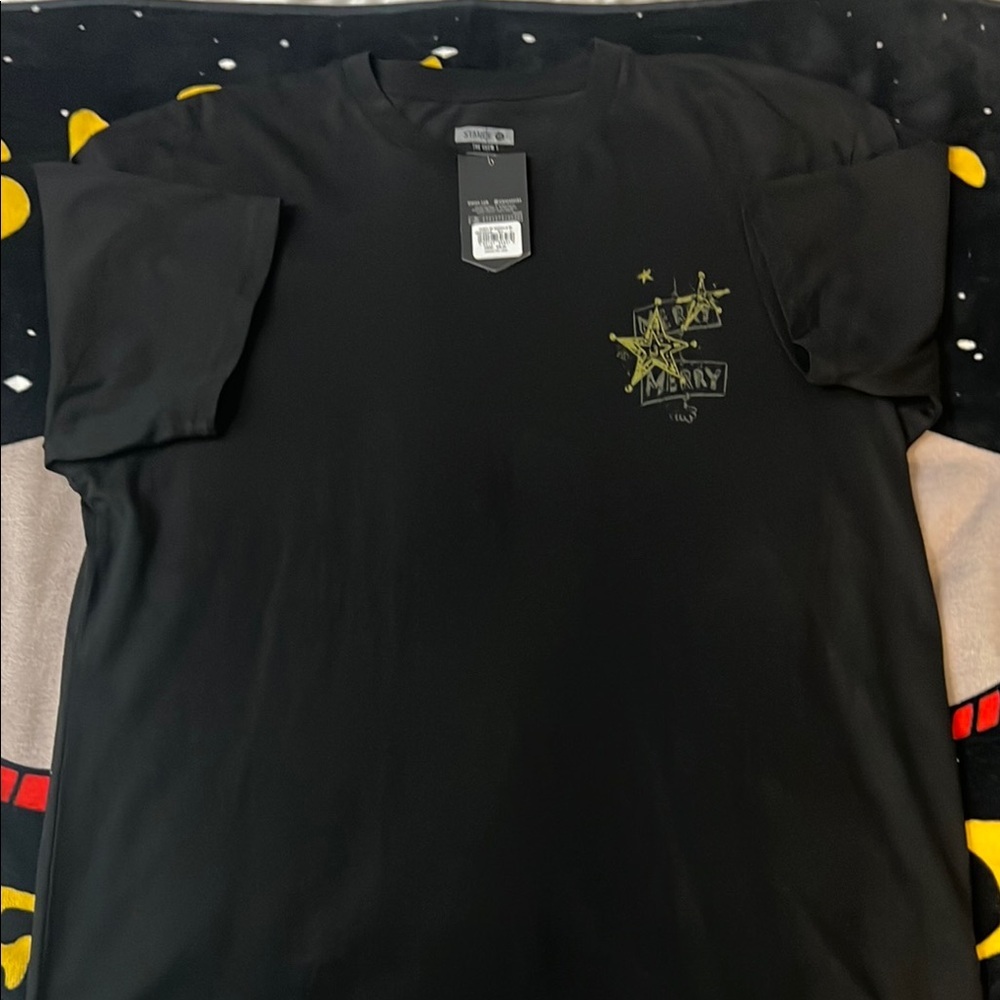 Stance Black Short Sleeve Tee             The Grinch
